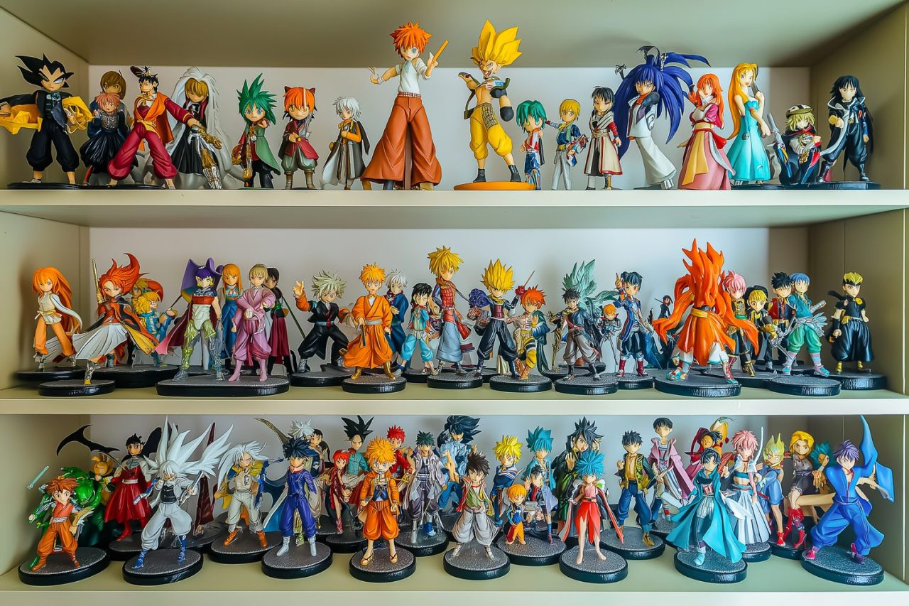 En résumé : débuter une collection de figurines manga en petit espace